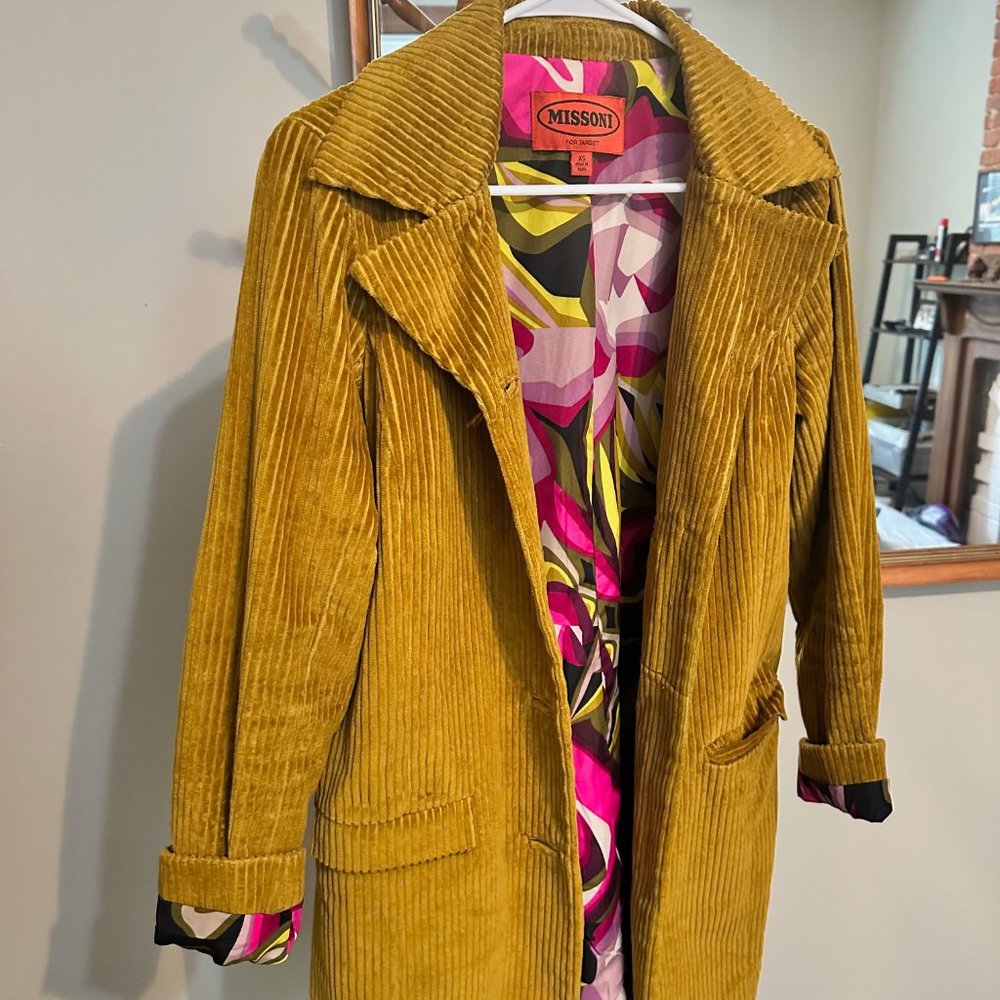 70s style Vintage fall corduroy jacket
